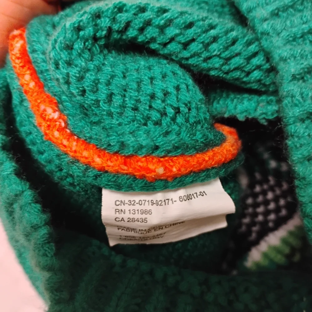 Green Dinosaur Alligator Knit Beanie for Kids Winter Hat Baby Boy